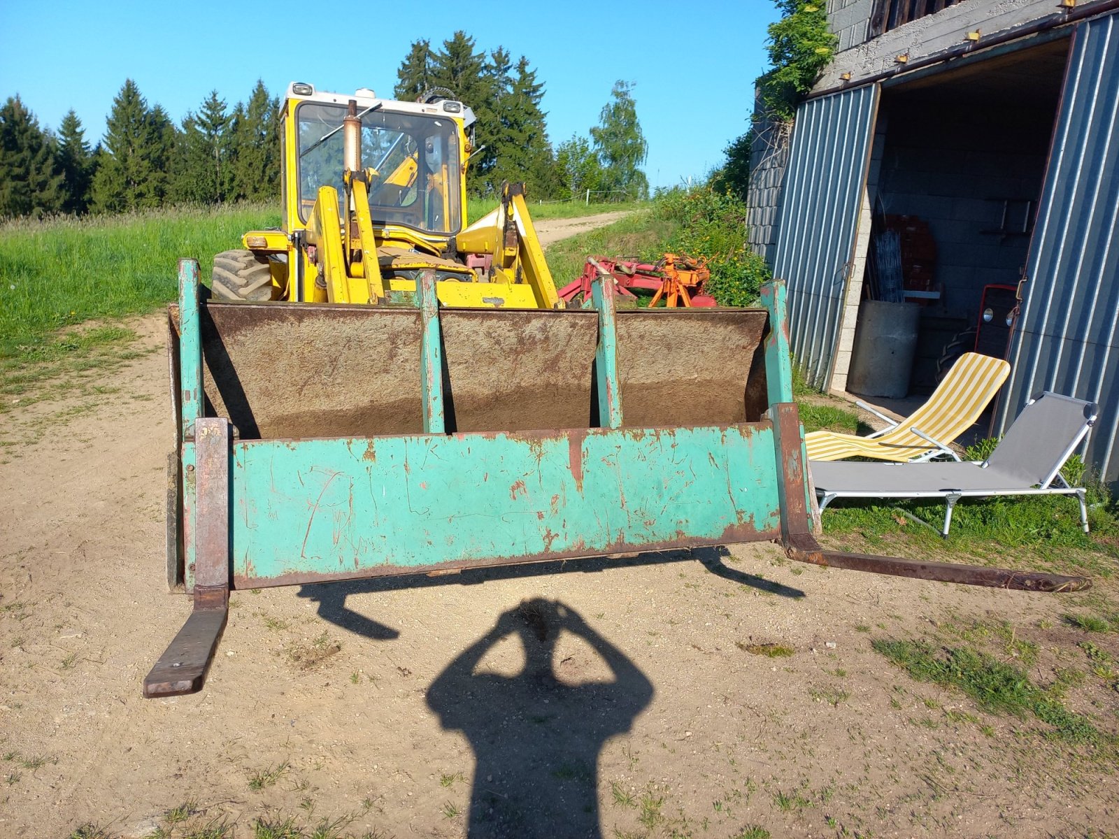 Baggerlader tip Massey Ferguson 50 B, Gebrauchtmaschine in St. Thomas am Bl. (Poză 3)