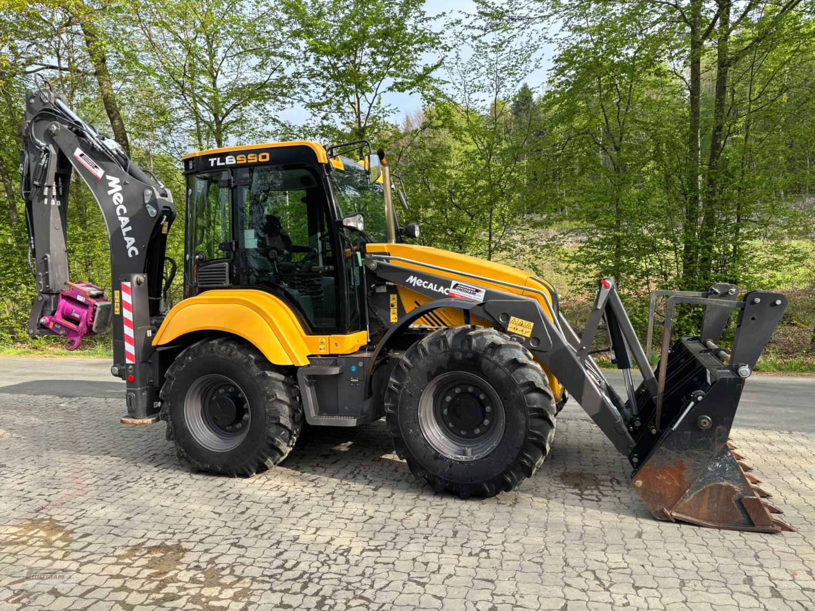 Baggerlader typu Mecalac TLB 990 PS, Gebrauchtmaschine w Deutsch - Goritz (Zdjęcie 2)