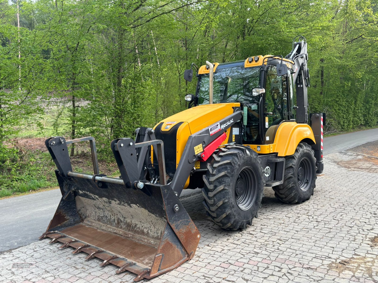 Baggerlader typu Mecalac TLB 990 PS, Gebrauchtmaschine w Deutsch - Goritz (Zdjęcie 3)