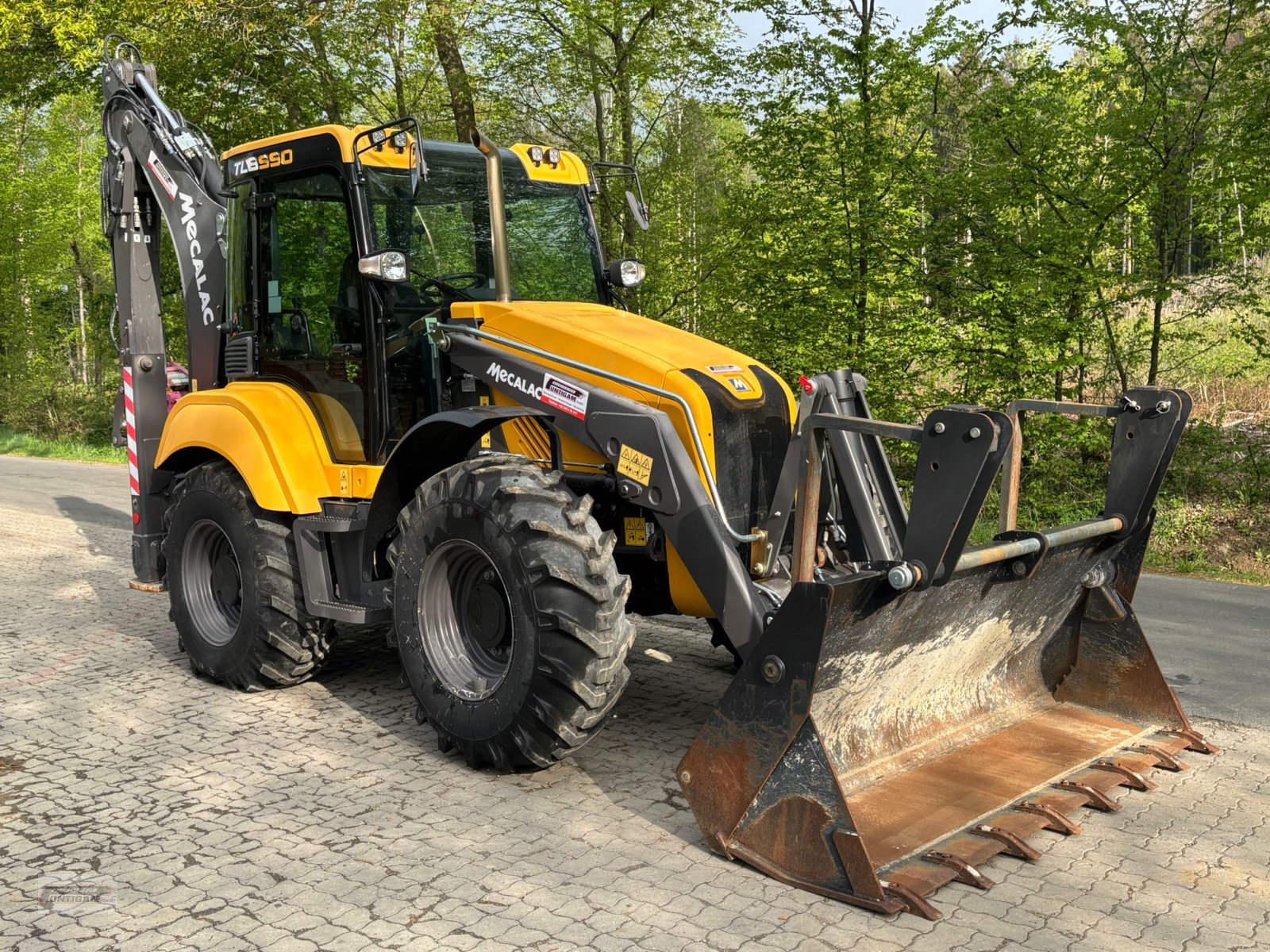 Baggerlader typu Mecalac TLB 990 PS, Gebrauchtmaschine w Deutsch - Goritz (Zdjęcie 4)