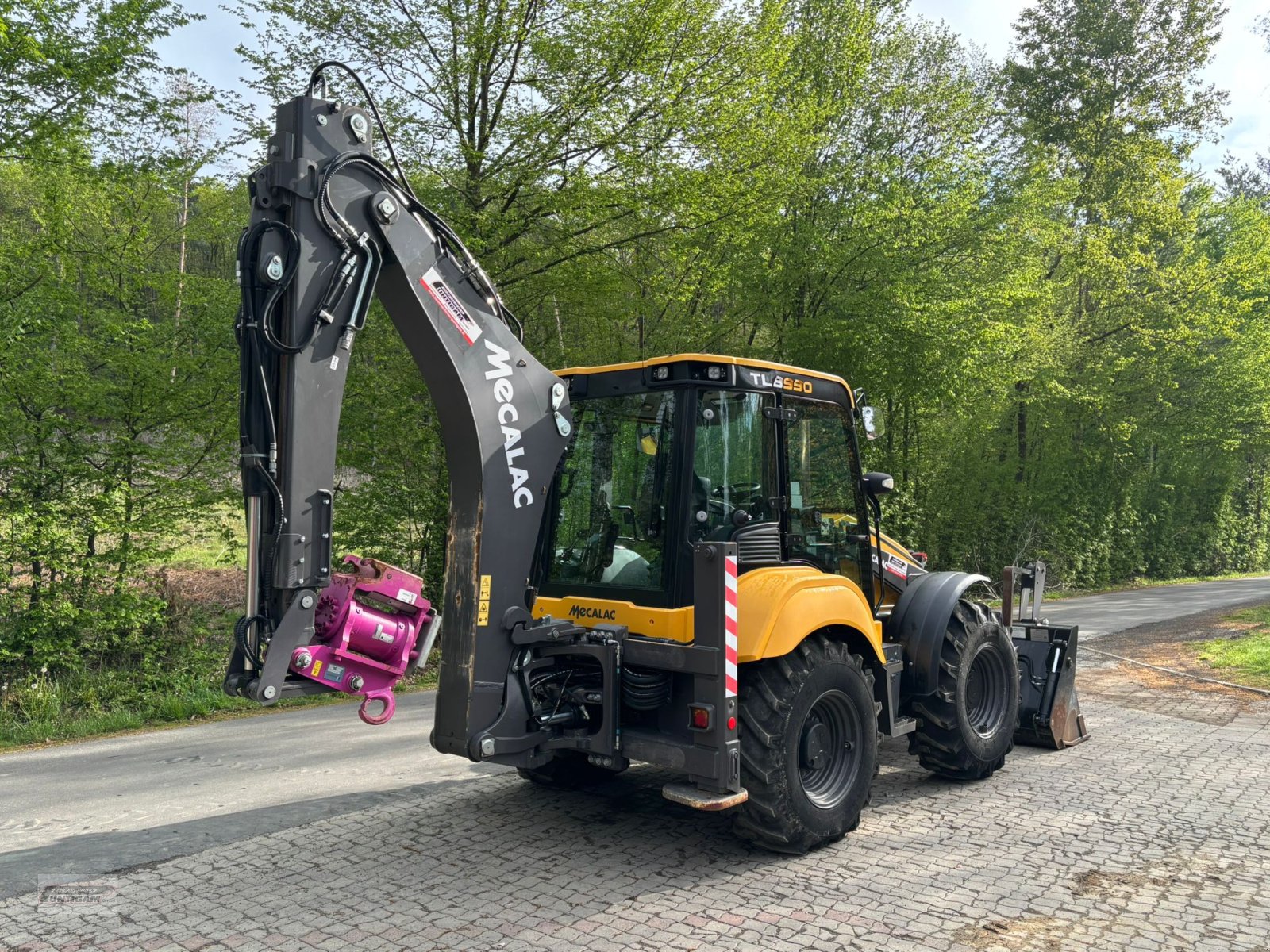 Baggerlader typu Mecalac TLB 990 PS, Gebrauchtmaschine w Deutsch - Goritz (Zdjęcie 7)