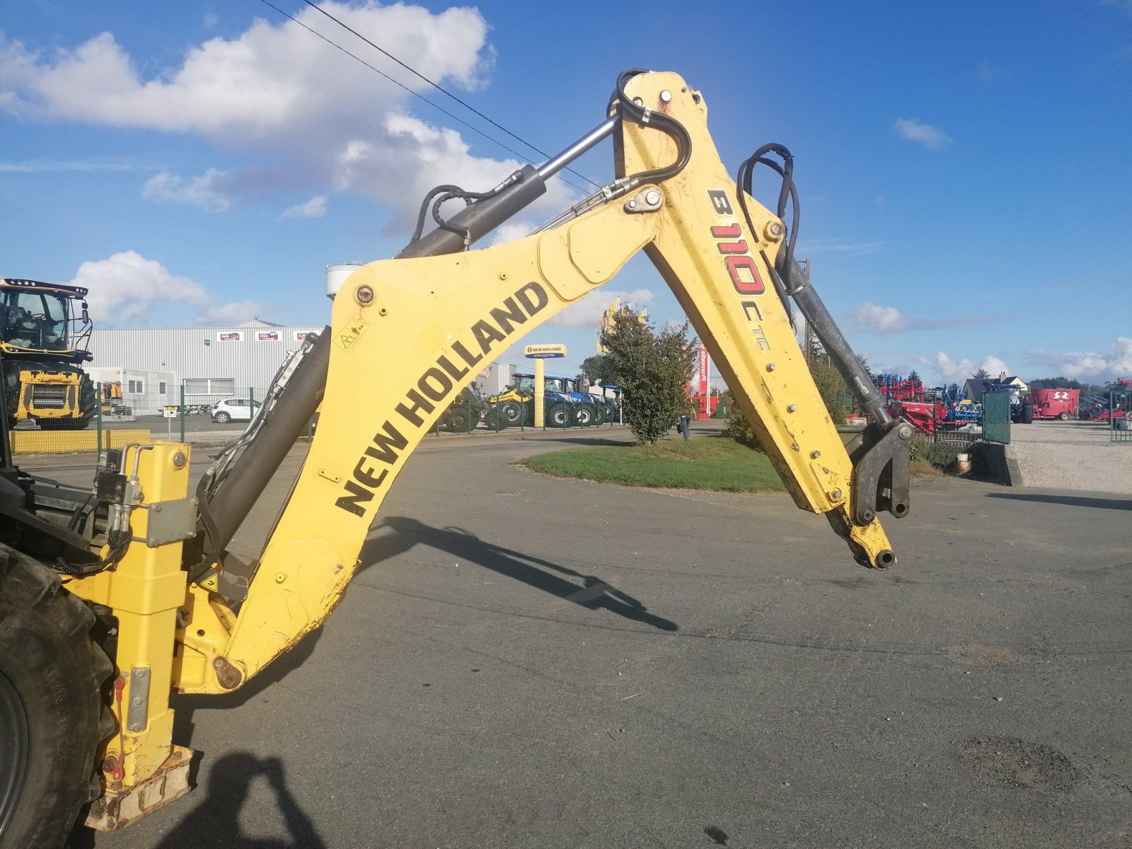 Baggerlader типа New Holland B110C TC, Gebrauchtmaschine в Le Horps (Фотография 9)