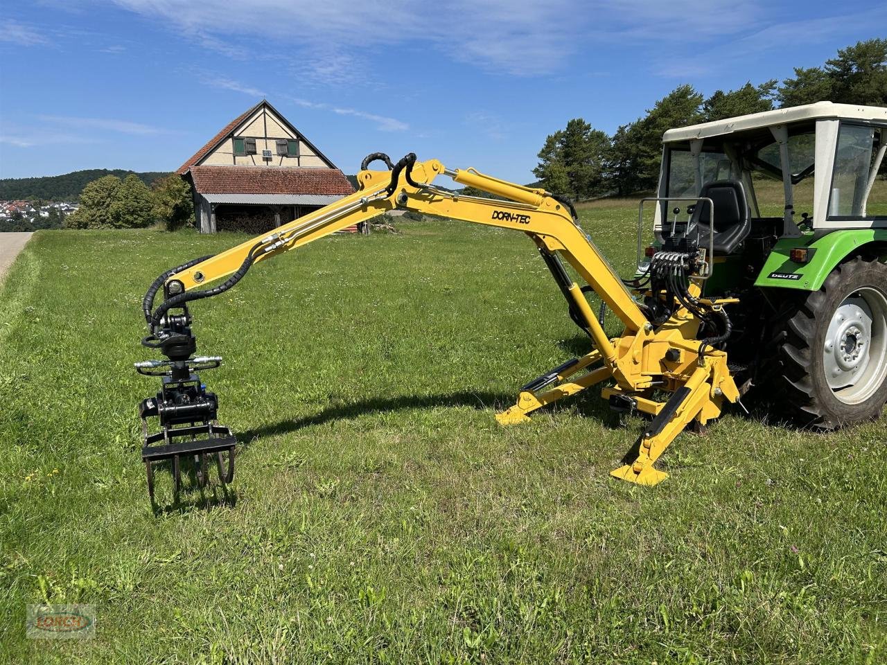 Baggerlader typu Sonstige DornTec 3-Punkt-Heckbagger m. Forstgreifer und Dun, Gebrauchtmaschine w Trochtelfingen (Zdjęcie 1)