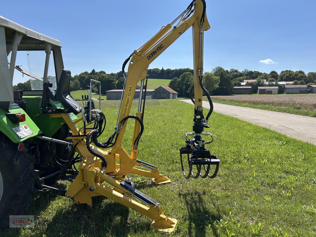 Baggerlader typu Sonstige DornTec 3-Punkt-Heckbagger m. Forstgreifer und Dun, Gebrauchtmaschine w Trochtelfingen (Zdjęcie 2)