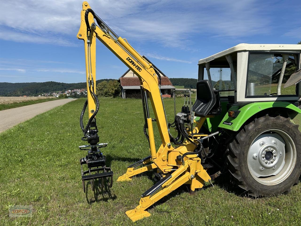 Baggerlader typu Sonstige DornTec 3-Punkt-Heckbagger m. Forstgreifer und Dun, Gebrauchtmaschine w Trochtelfingen (Zdjęcie 3)