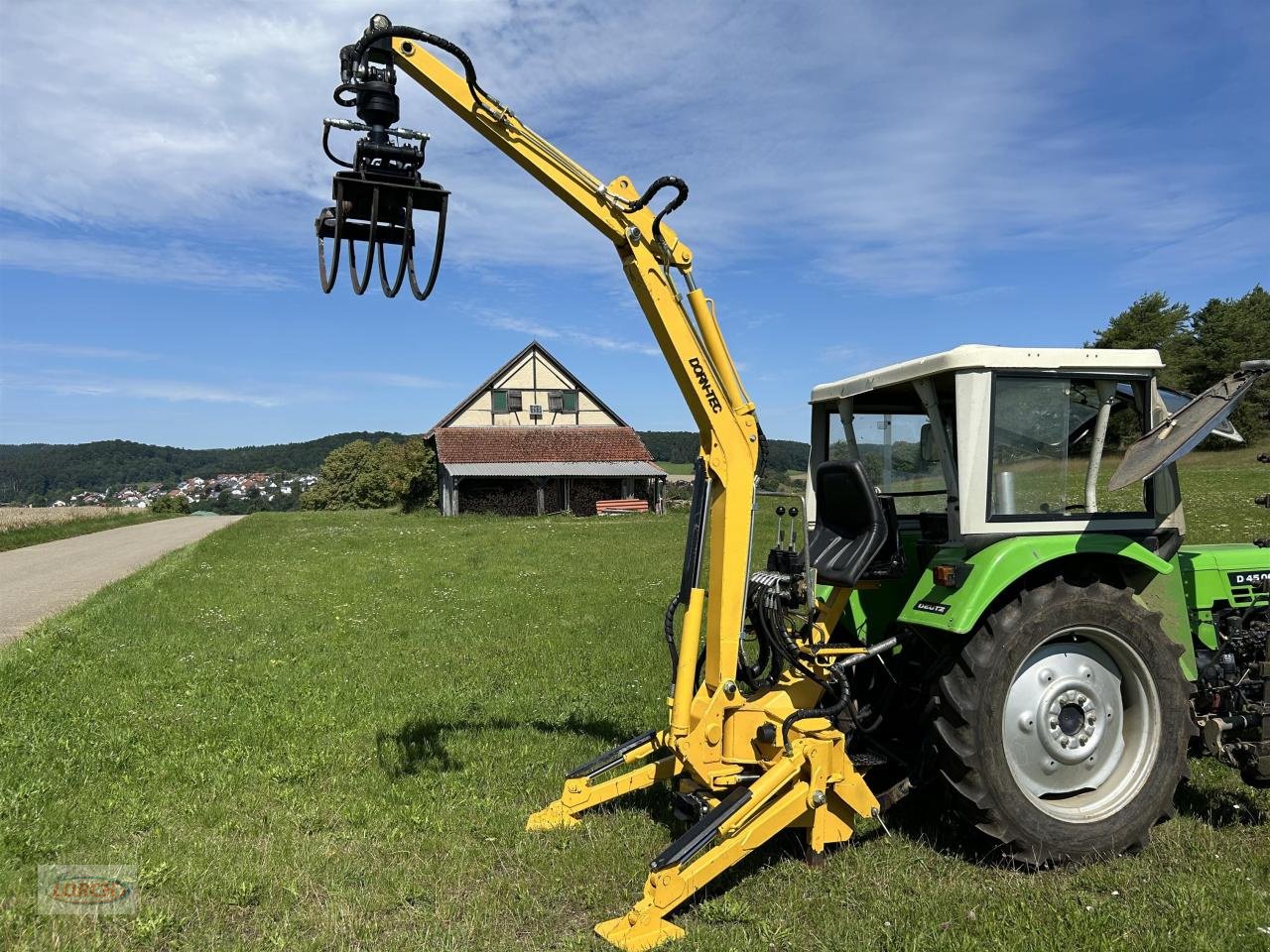 Baggerlader typu Sonstige DornTec 3-Punkt-Heckbagger m. Forstgreifer und Dun, Gebrauchtmaschine w Trochtelfingen (Zdjęcie 4)