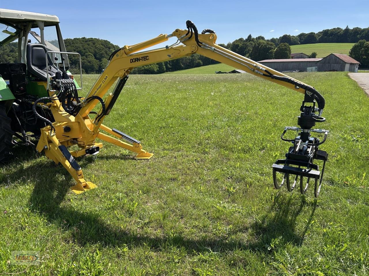 Baggerlader typu Sonstige DornTec 3-Punkt-Heckbagger m. Forstgreifer und Dun, Gebrauchtmaschine w Trochtelfingen (Zdjęcie 5)