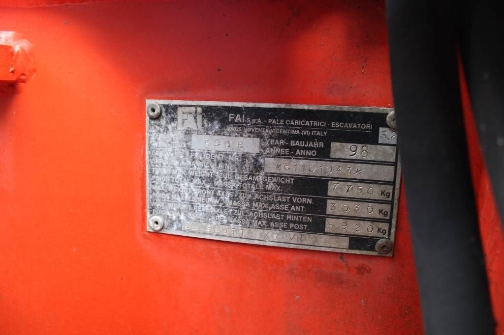 Baggerlader of the type Sonstige FAI 590 B, Gebrauchtmaschine in Rucphen (Picture 5)