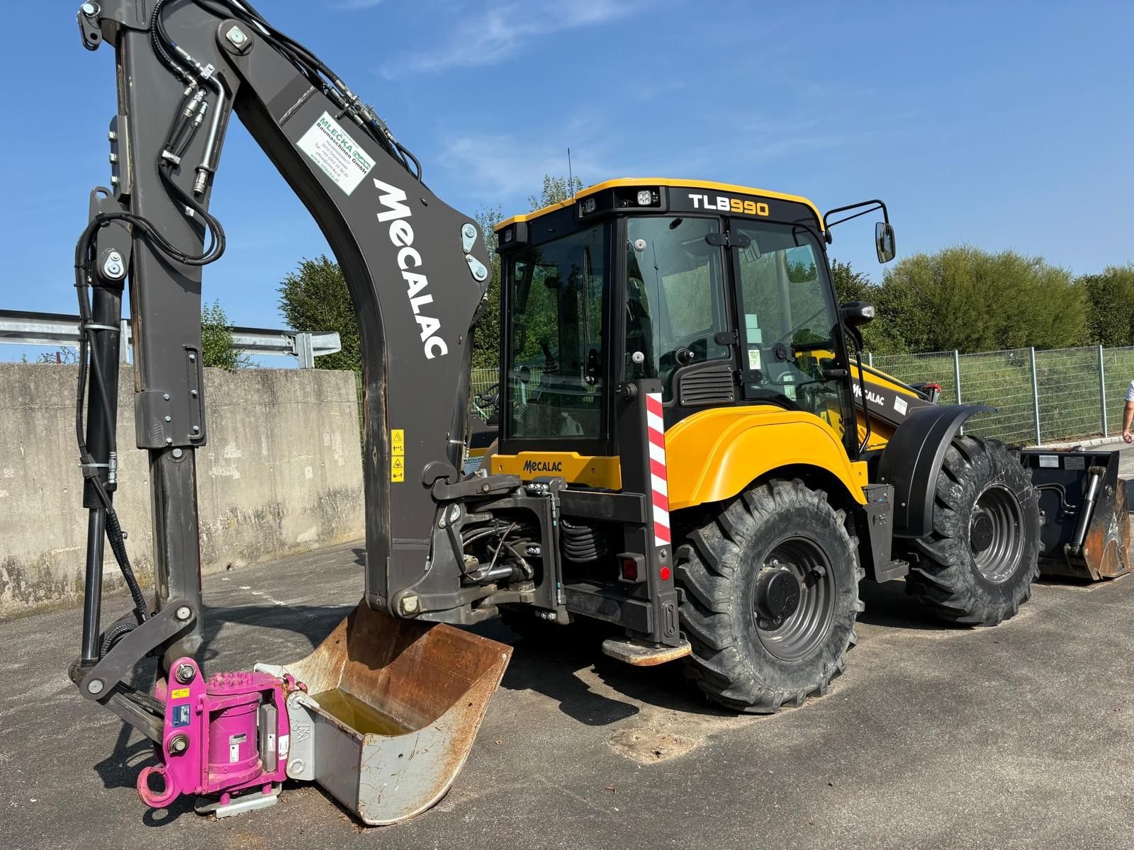 Baggerlader tipa Sonstige MECALAC TLB990, Gebrauchtmaschine u Gabersdorf (Slika 9)