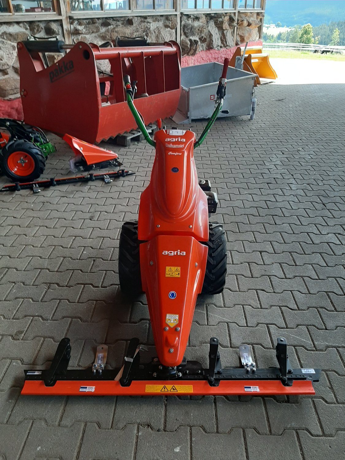 Balkenmäher des Typs Agria 3600 Motormäher Einachsmäher, Neumaschine in Bad Kötzting (Bild 1)