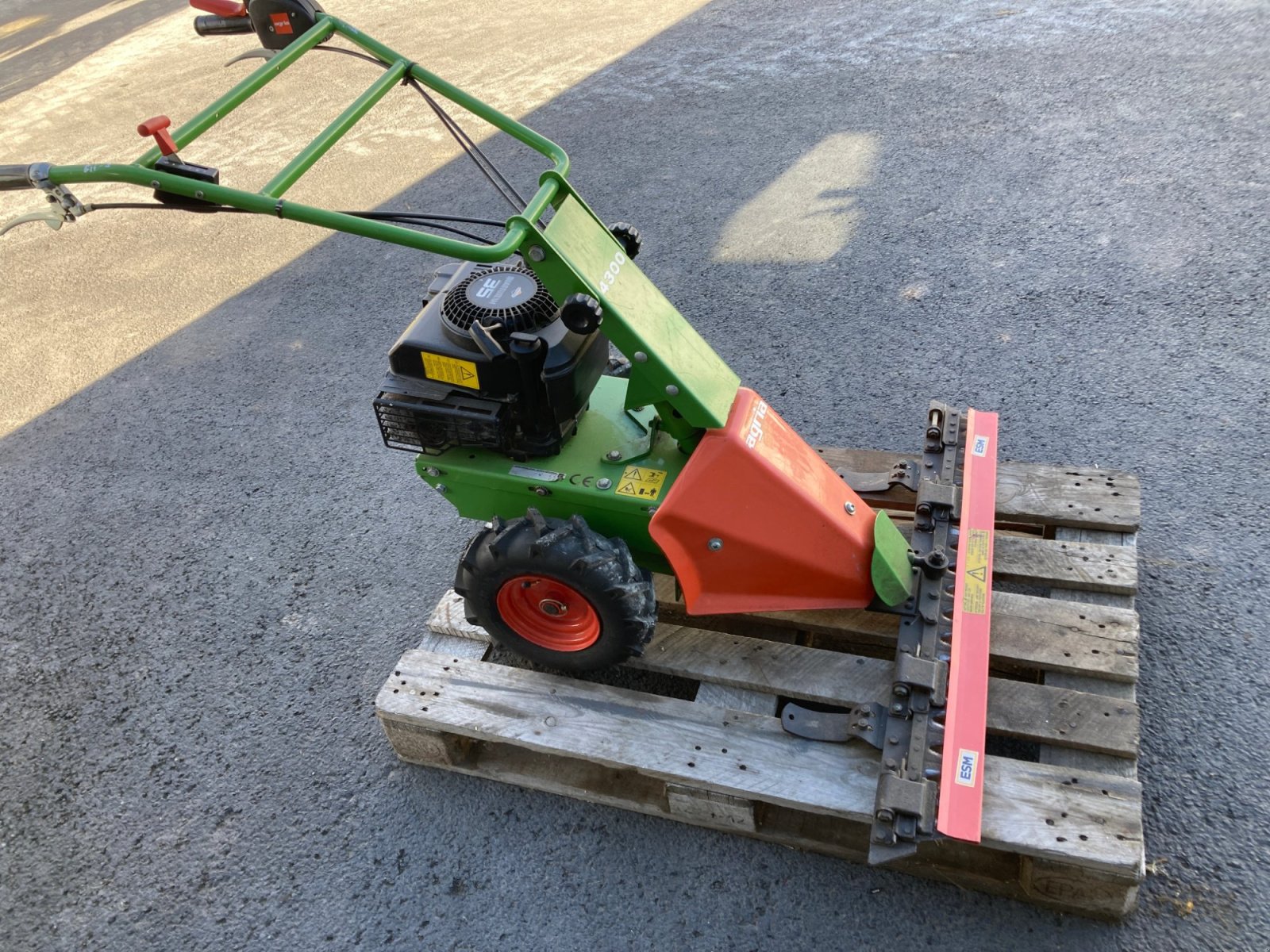 Balkenmäher des Typs Agria 4300, Gebrauchtmaschine in Wülfershausen an der Saale (Bild 3)