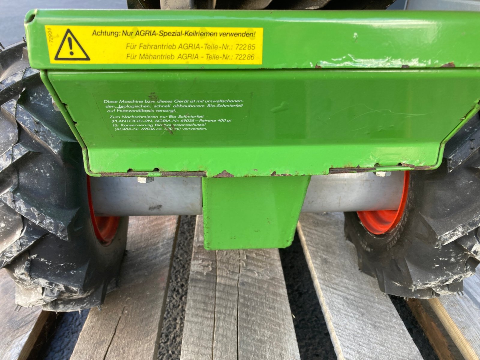 Balkenmäher des Typs Agria 4300, Gebrauchtmaschine in Wülfershausen an der Saale (Bild 7)
