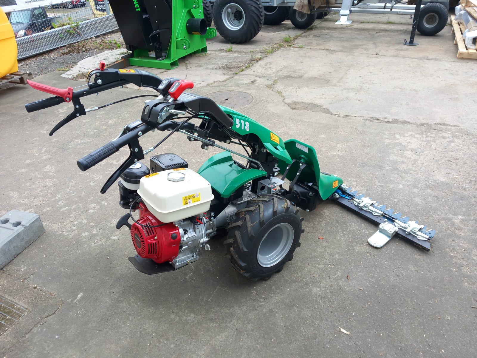 Balkenmäher des Typs Ferrari 518 Balkenmäher Einachser, Gebrauchtmaschine in Unterwellenborn (Bild 8)