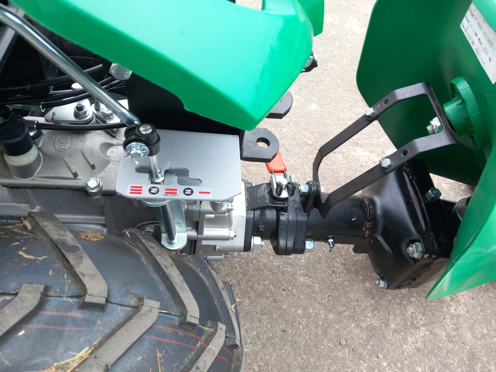 Balkenmäher des Typs Ferrari 518 Balkenmäher Einachser, Gebrauchtmaschine in Unterwellenborn (Bild 12)