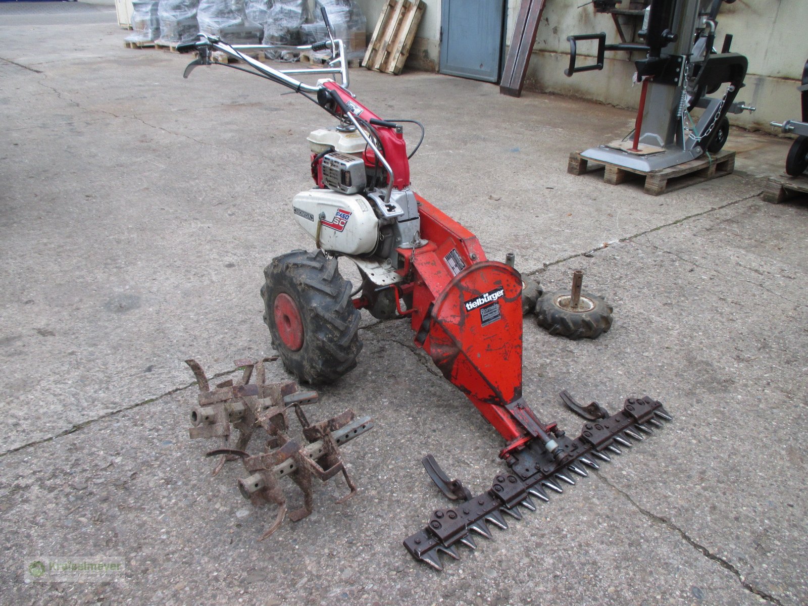 Balkenmäher του τύπου Honda F 450 SC mit Messerbalken und Hacke, Gebrauchtmaschine σε Feuchtwangen (Φωτογραφία 1)