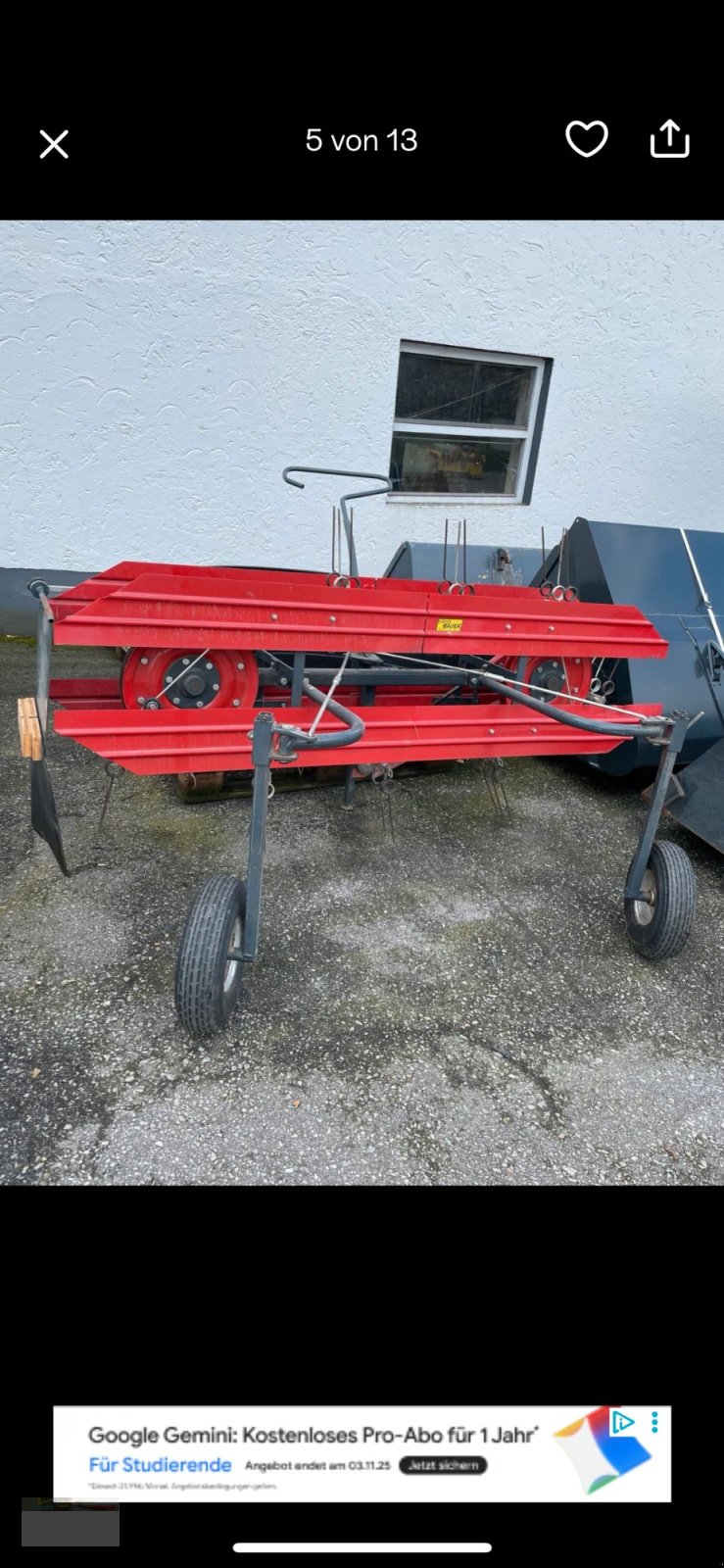 Balkenmäher of the type Oehler OL 200 mit Zubehör, Gebrauchtmaschine in Fürsteneck (Picture 2)