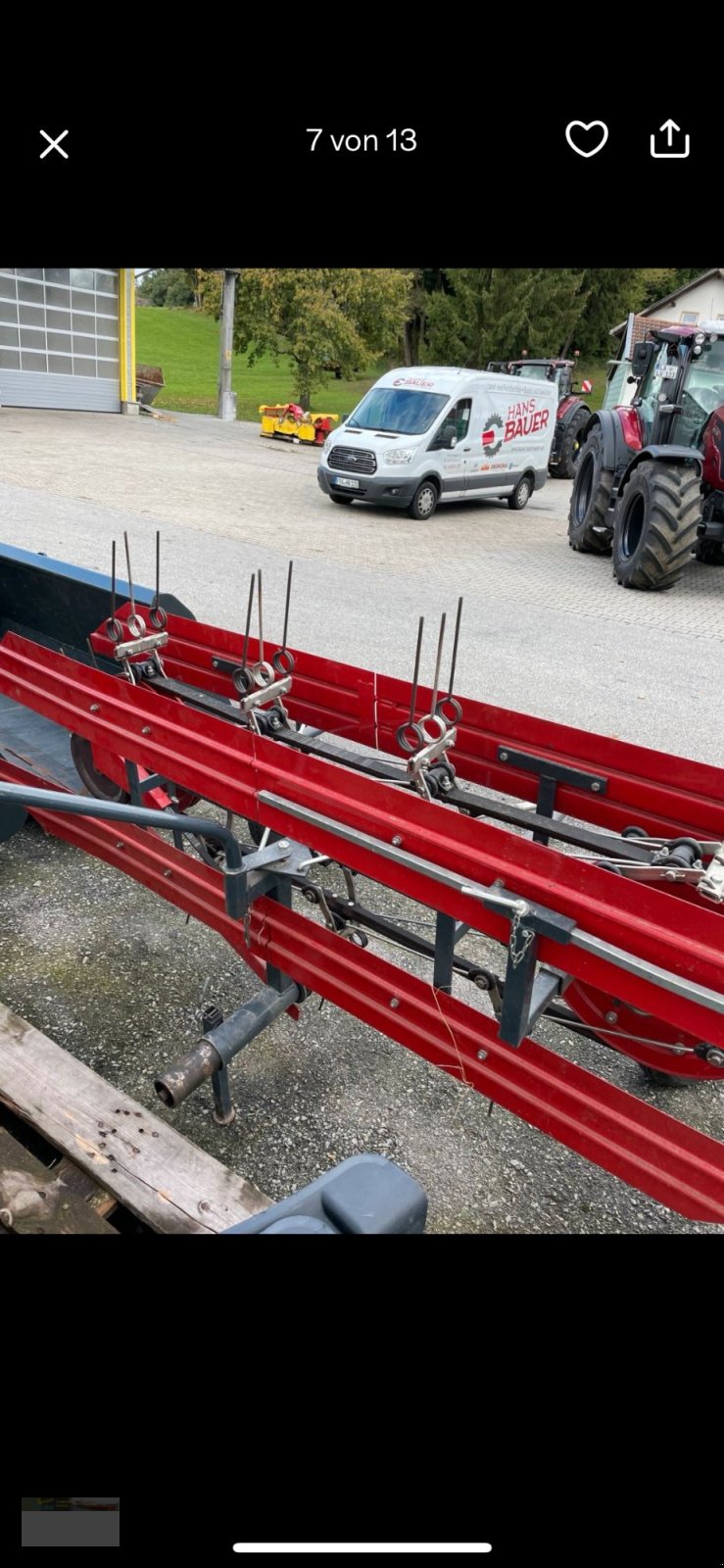 Balkenmäher of the type Oehler OL 200 mit Zubehör, Gebrauchtmaschine in Fürsteneck (Picture 3)