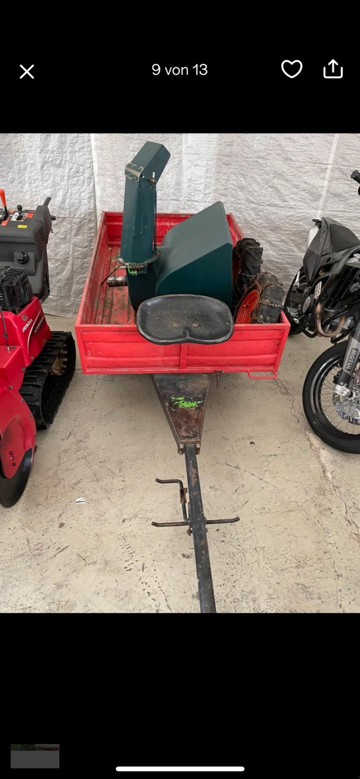 Balkenmäher of the type Oehler OL 200 mit Zubehör, Gebrauchtmaschine in Fürsteneck (Picture 4)