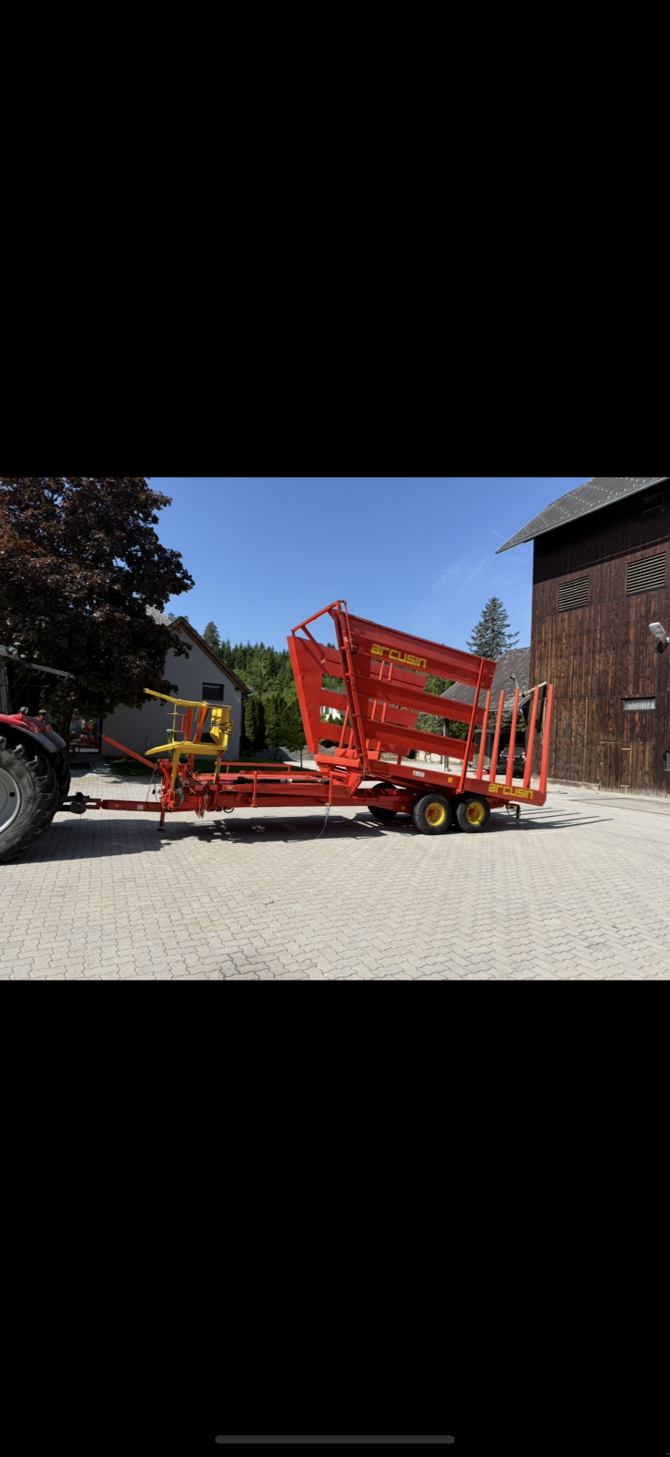 Ballensammelwagen des Typs Arcusin M140, Gebrauchtmaschine in Klagenfurt am Wörthersee (Bild 1)