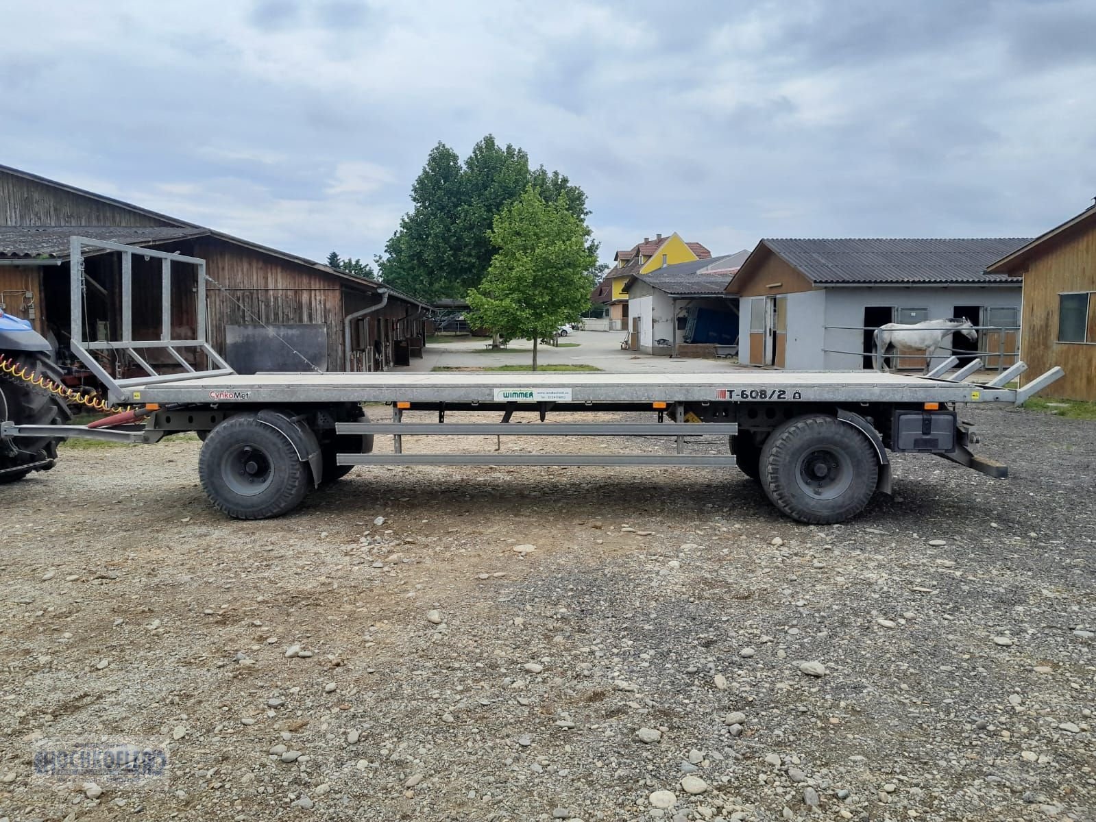 Ballensammelwagen of the type CYNKOMET T-608/2, Gebrauchtmaschine in Wies (Picture 5)