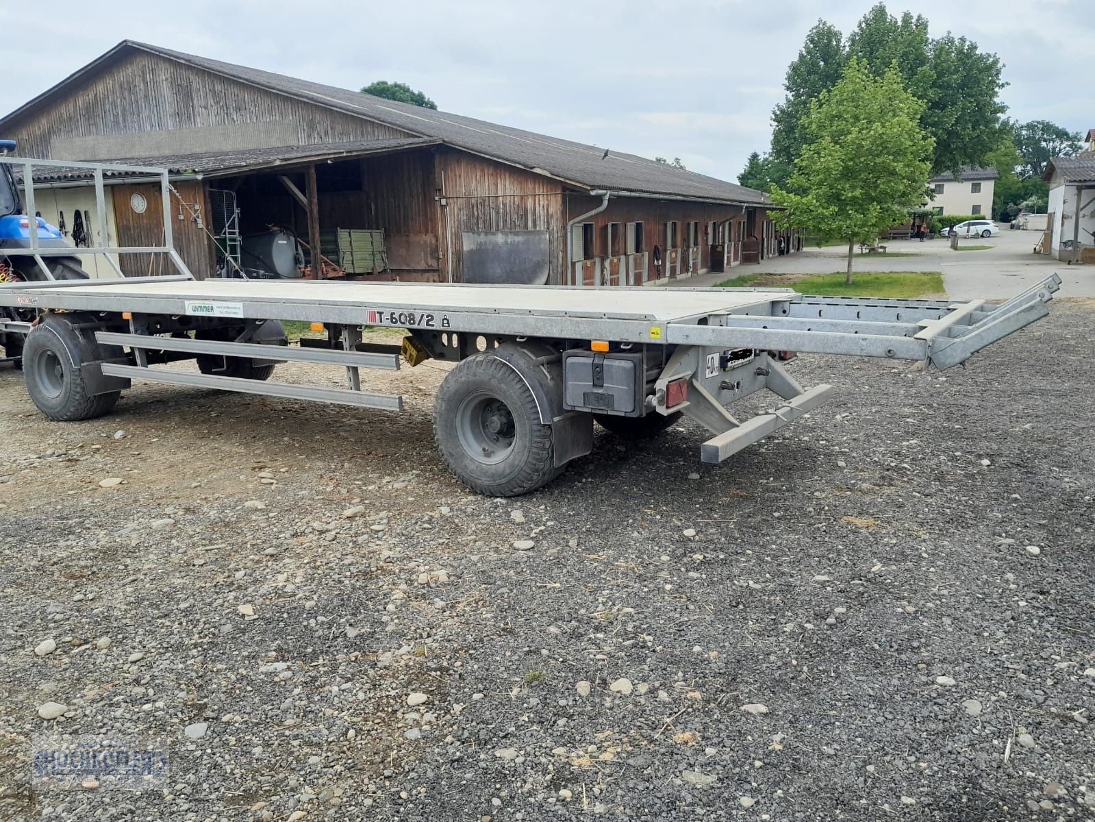 Ballensammelwagen of the type CYNKOMET T-608/2, Gebrauchtmaschine in Wies (Picture 3)