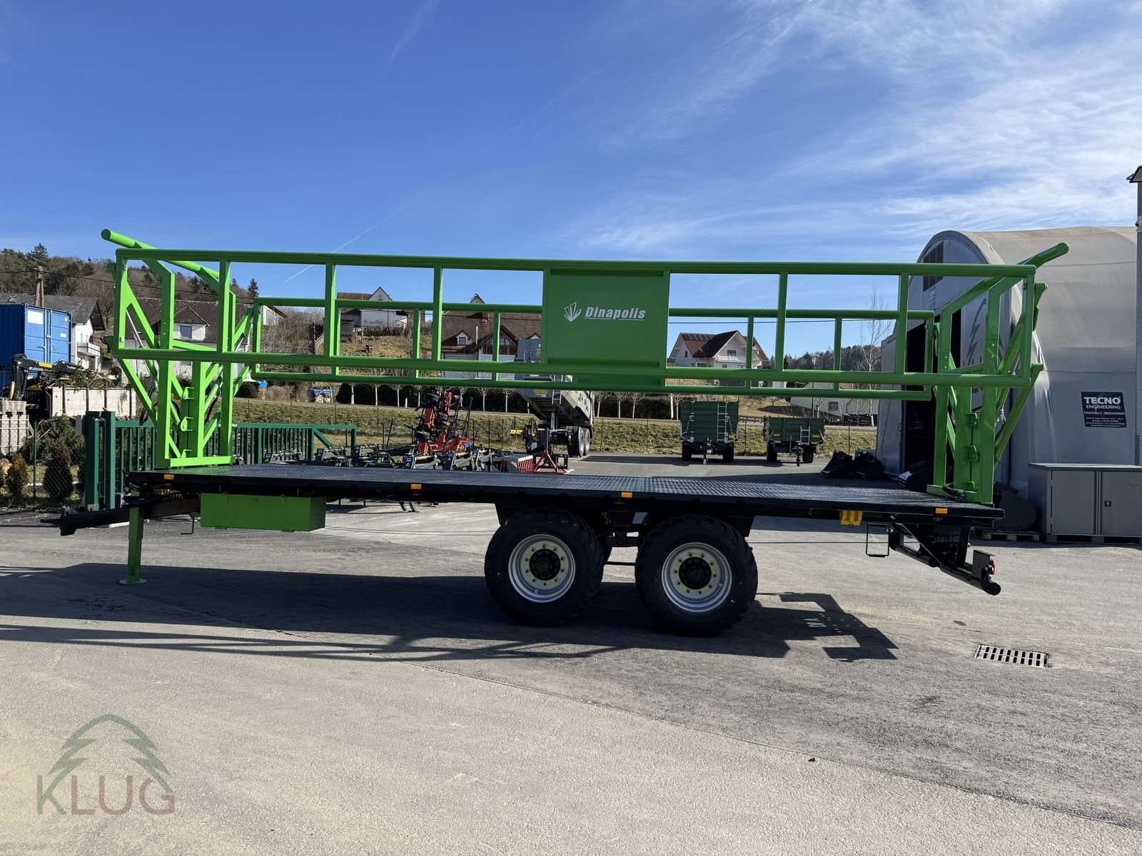 Ballensammelwagen of the type Dinapolis RP 7.500 mit hydr. Ballensicherung, Neumaschine in Pirching am Traubenberg (Picture 13)