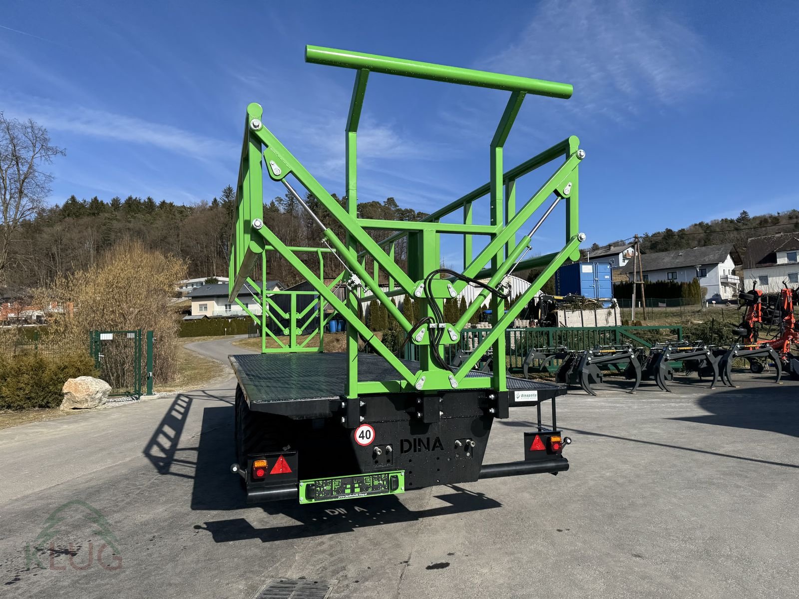 Ballensammelwagen of the type Dinapolis RP 7.500 mit hydr. Ballensicherung, Neumaschine in Pirching am Traubenberg (Picture 19)