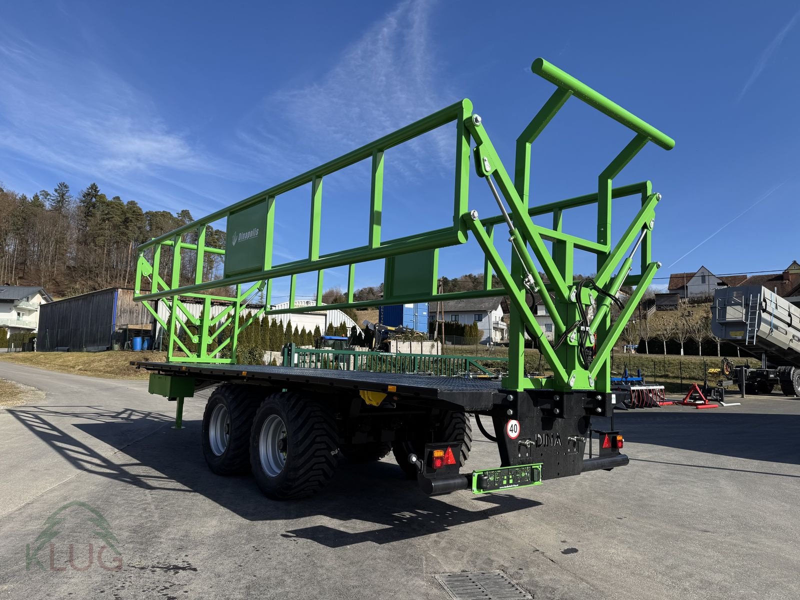 Ballensammelwagen of the type Dinapolis RP 7.500 mit hydr. Ballensicherung, Neumaschine in Pirching am Traubenberg (Picture 17)