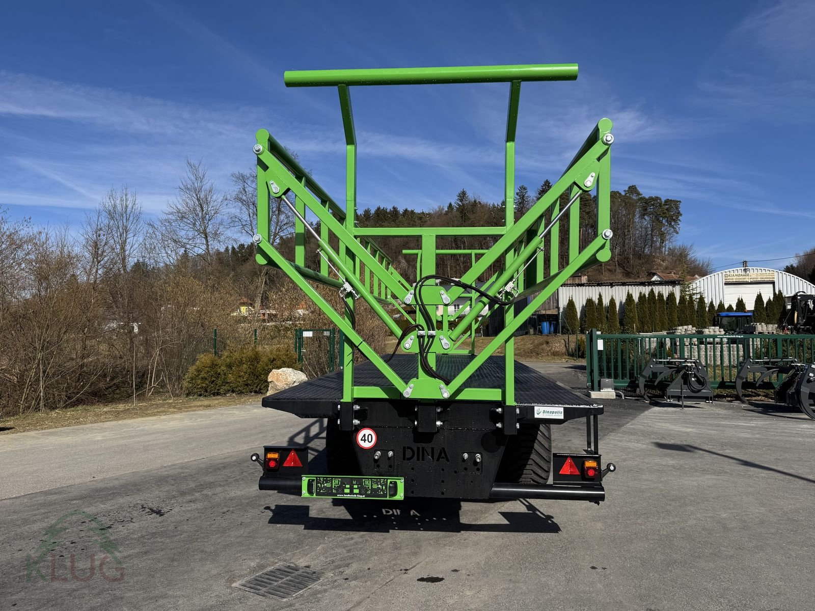 Ballensammelwagen of the type Dinapolis RP 7.500 mit hydr. Ballensicherung, Neumaschine in Pirching am Traubenberg (Picture 20)