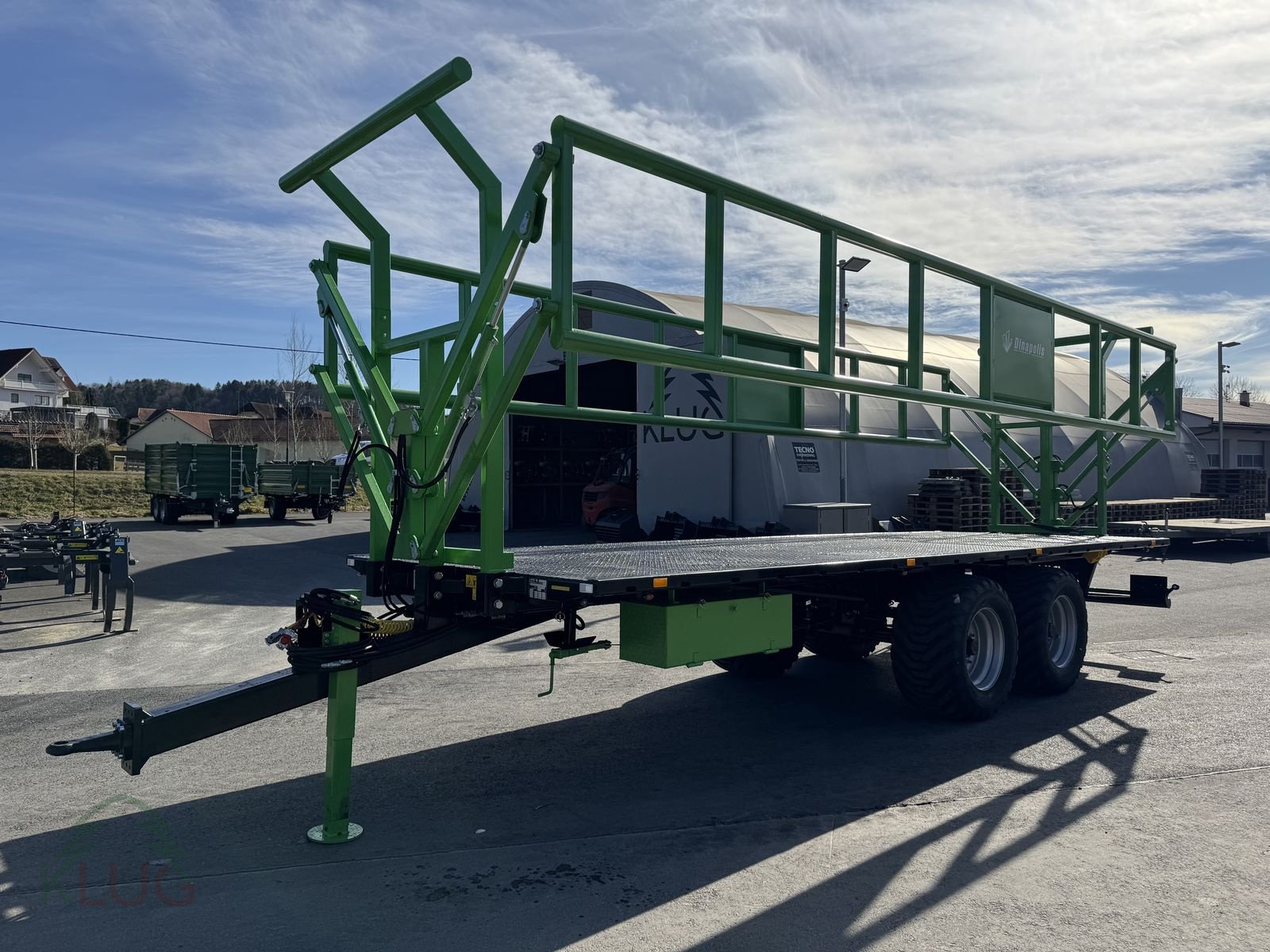 Ballensammelwagen of the type Dinapolis RP 7.500 mit hydr. Ballensicherung, Neumaschine in Pirching am Traubenberg (Picture 30)