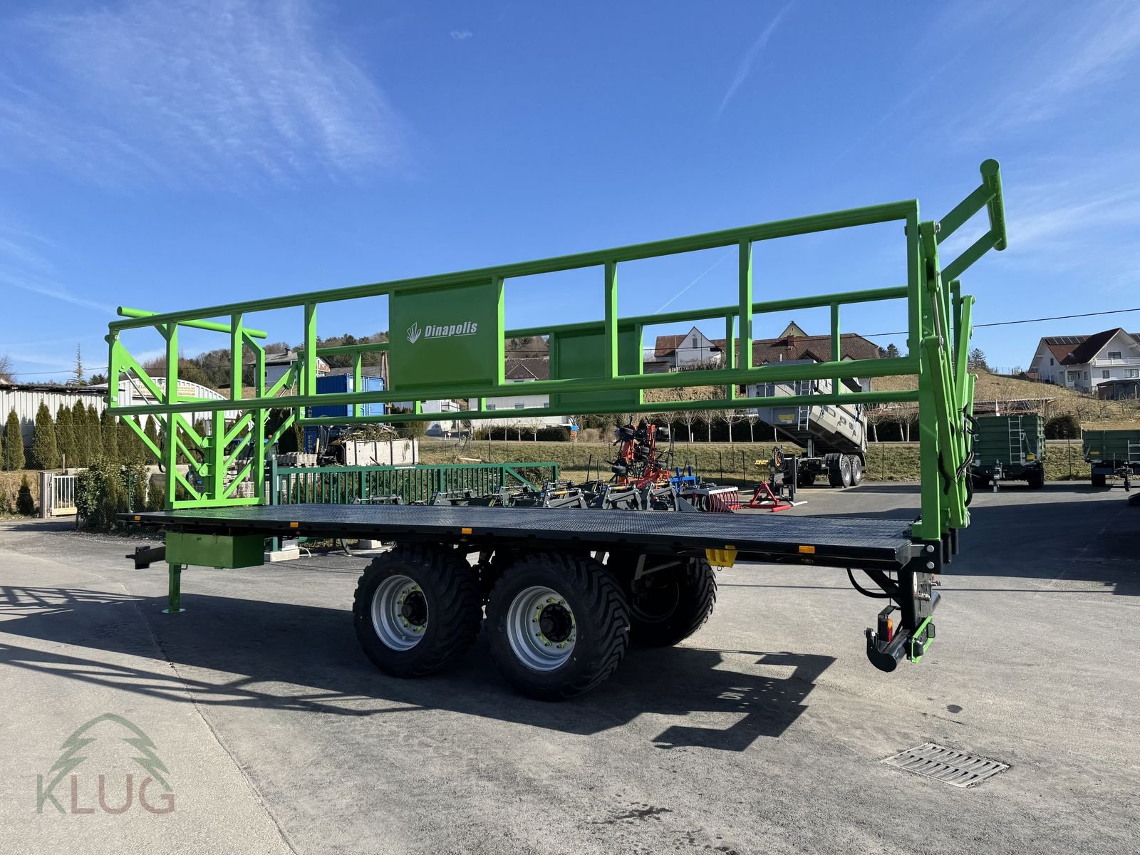 Ballensammelwagen of the type Dinapolis RP 7.500 mit hydr. Ballensicherung, Neumaschine in Pirching am Traubenberg (Picture 15)