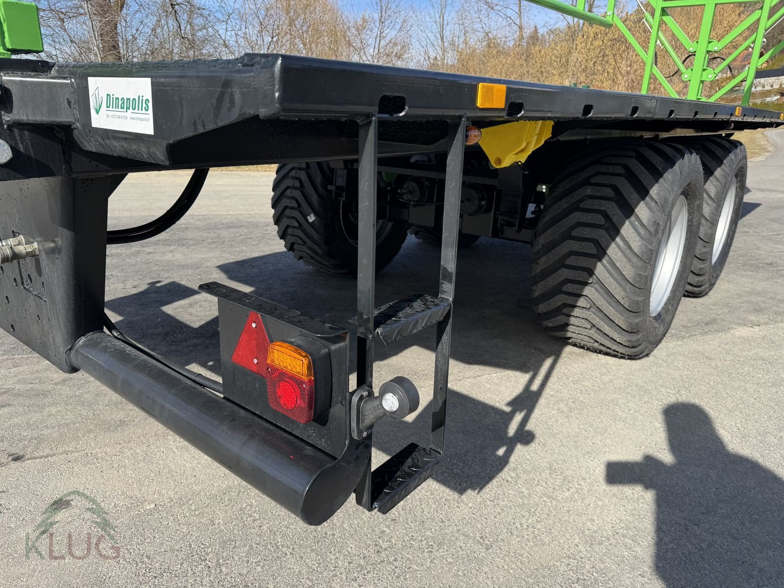 Ballensammelwagen of the type Dinapolis RP 7.500 mit hydr. Ballensicherung, Neumaschine in Pirching am Traubenberg (Picture 10)