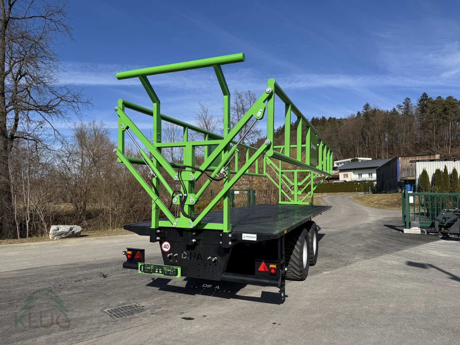 Ballensammelwagen of the type Dinapolis RP 7.500 mit hydr. Ballensicherung, Neumaschine in Pirching am Traubenberg (Picture 21)