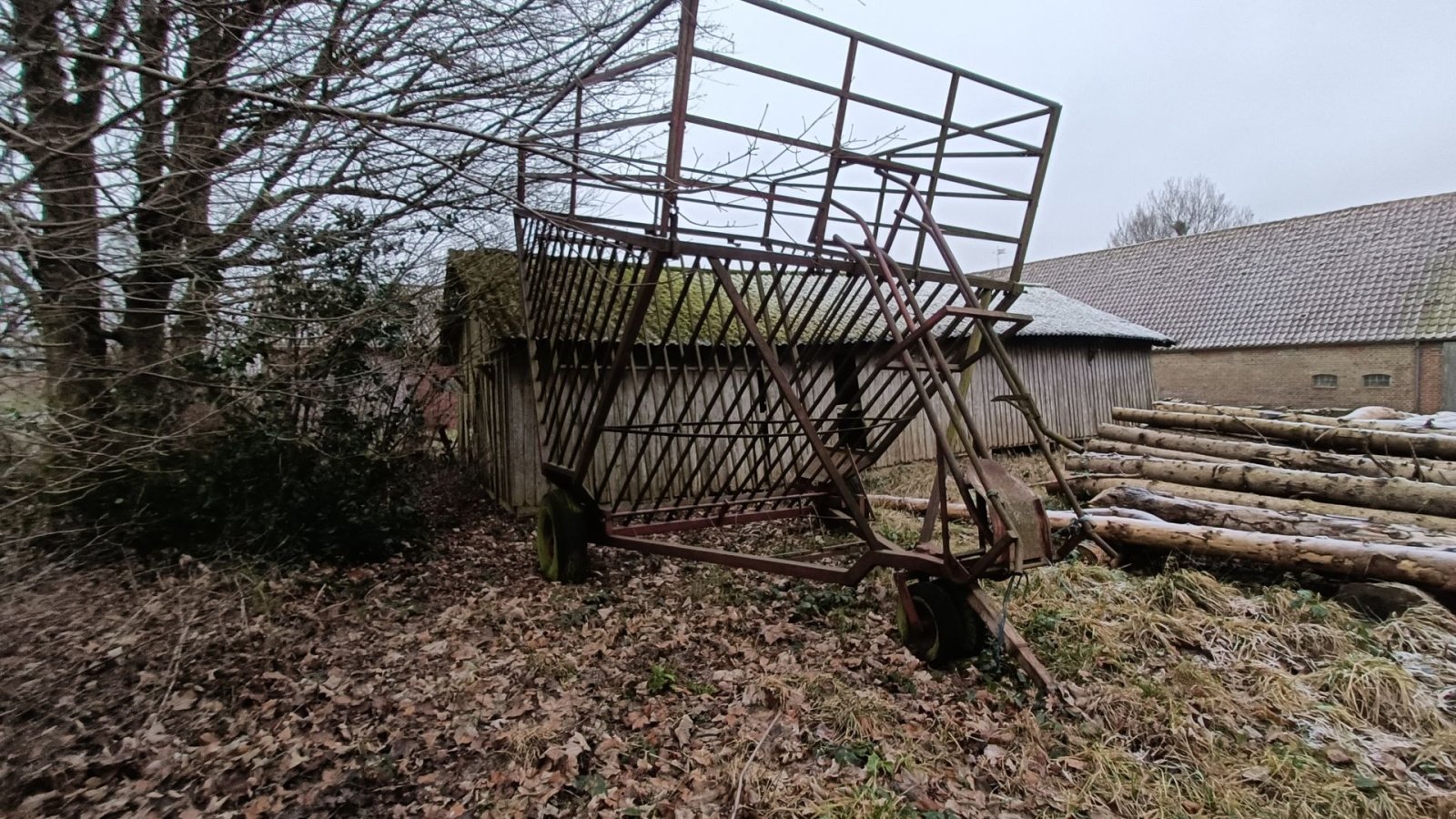 Ballensammelwagen del tipo Egebjerg ballevogn 80 - 100 baller, Gebrauchtmaschine en Egtved (Imagen 4)
