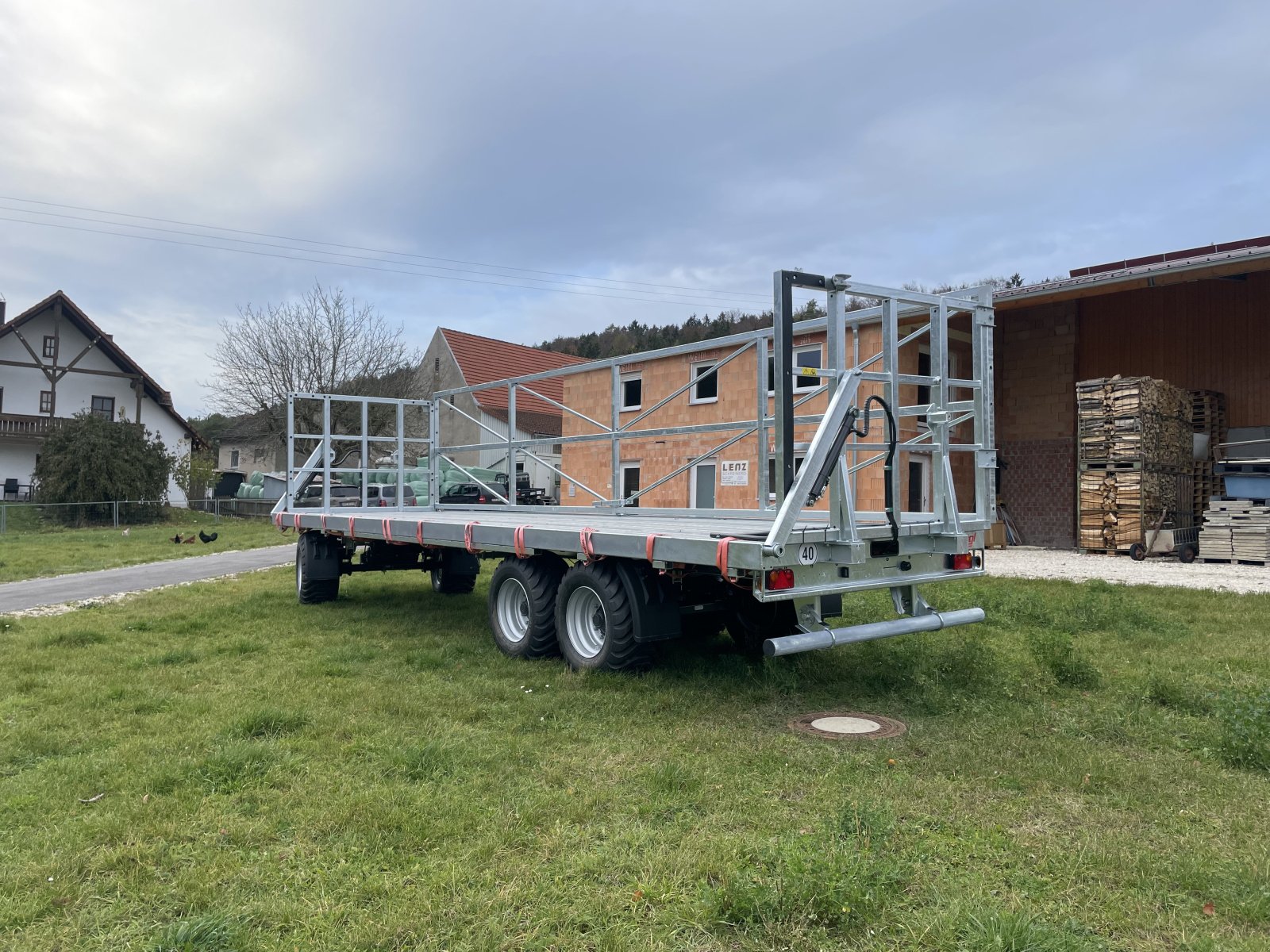 Ballensammelwagen του τύπου Fliegl DPW 210 BL, Neumaschine σε Rennertshofen (Φωτογραφία 3)