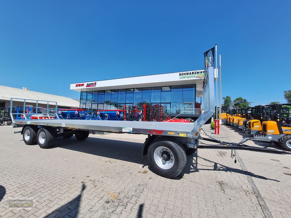 Ballensammelwagen del tipo Fliegl DPW 240 40 KM/H, Neumaschine en Gampern (Imagen 1)