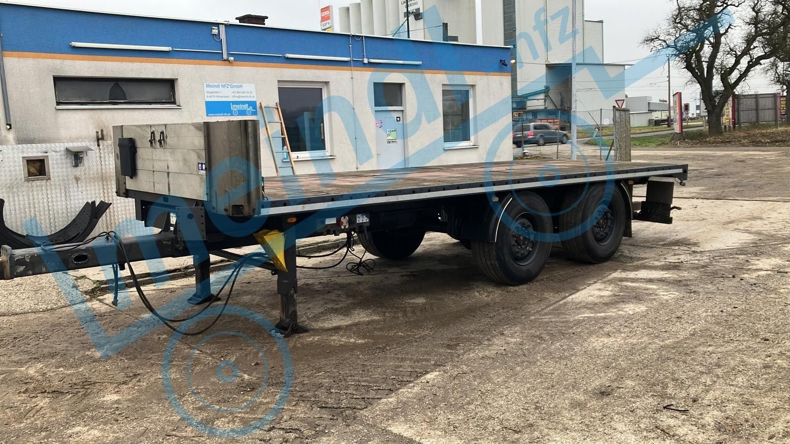 Ballensammelwagen типа Fliegl Tandem Pritschen Anhänger, Gebrauchtmaschine в Eferding (Фотография 7)