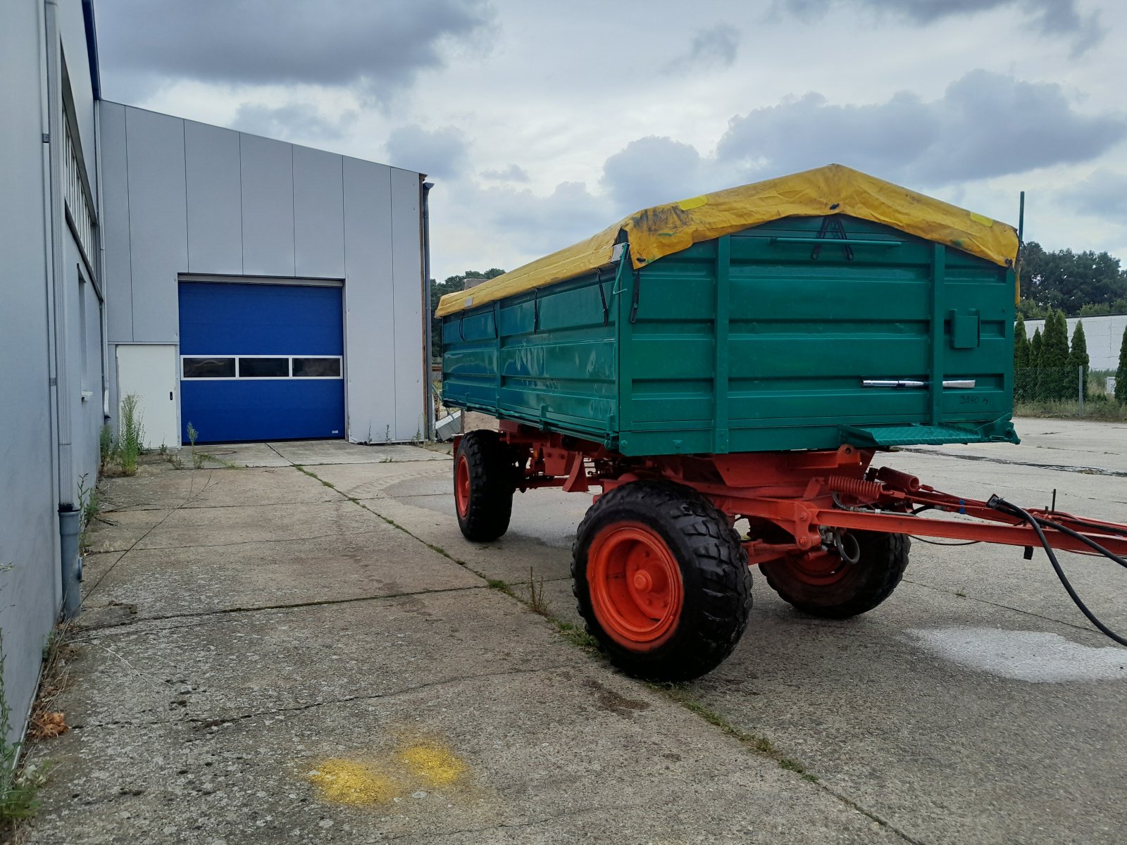 Ballensammelwagen of the type Fortschritt HW 80, Gebrauchtmaschine in Jessen (Picture 2)