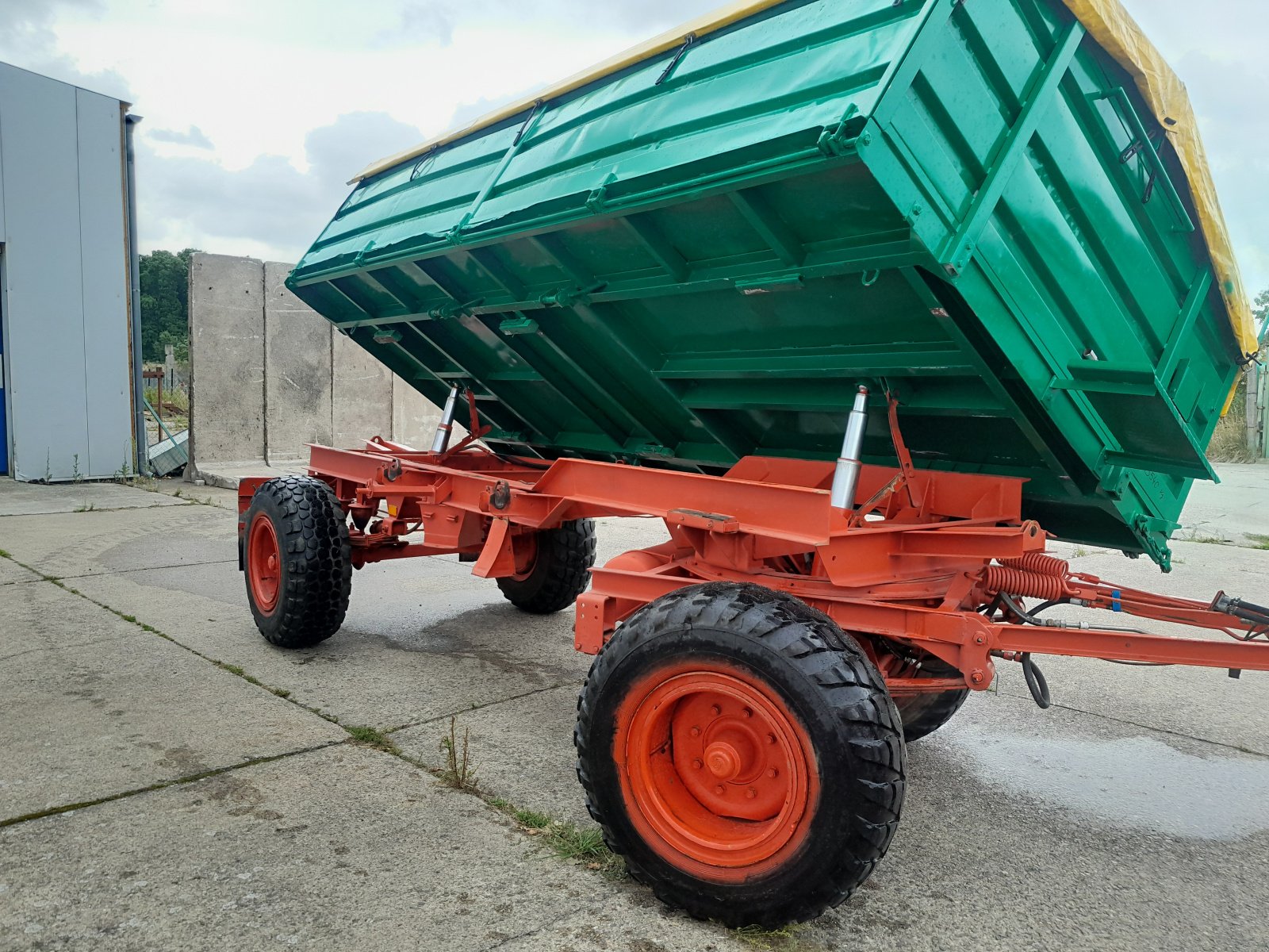 Ballensammelwagen of the type Fortschritt HW 80, Gebrauchtmaschine in Jessen (Picture 3)
