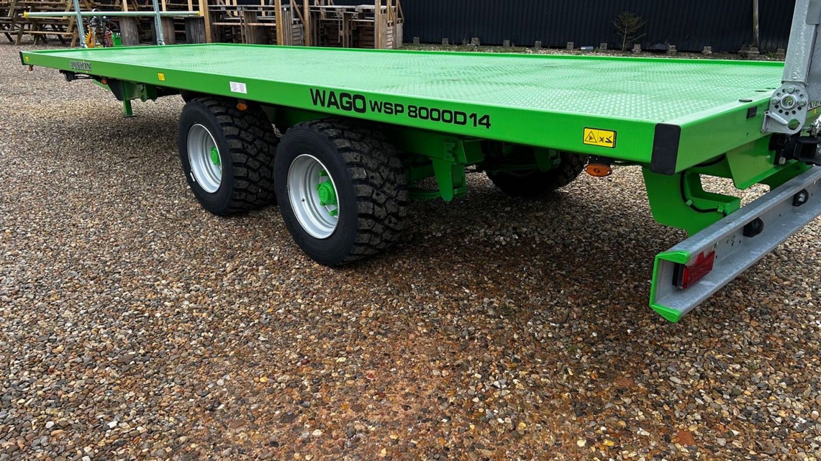 Ballensammelwagen za tip Joskin WAGO 8000, Gebrauchtmaschine u Hejnsvig (Slika 6)