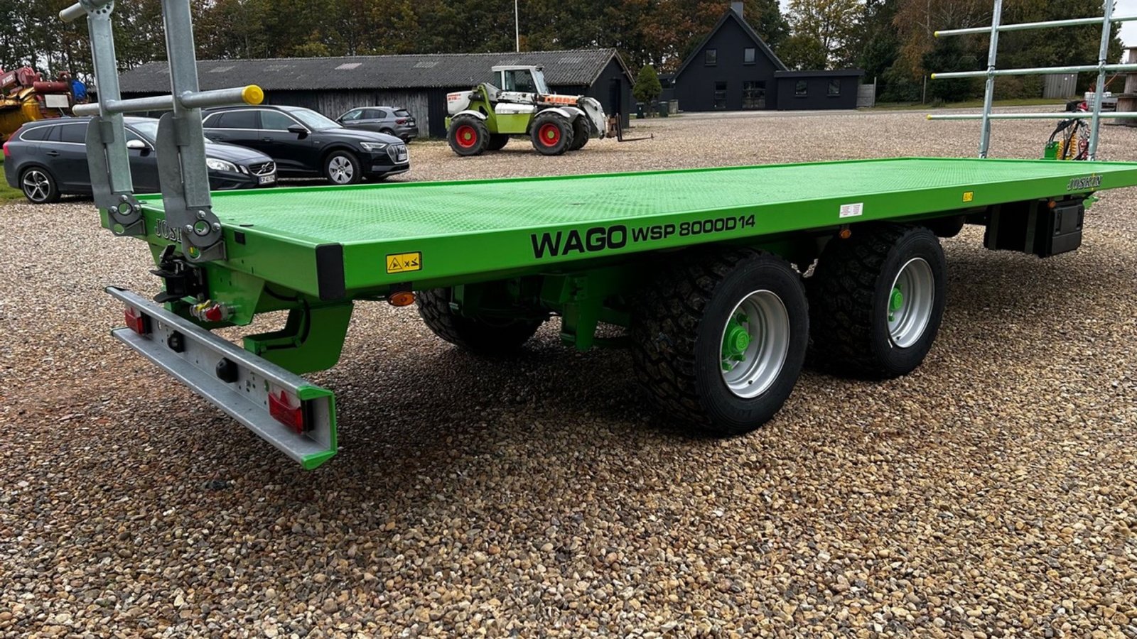 Ballensammelwagen типа Joskin WAGO 8000, Gebrauchtmaschine в Hejnsvig (Фотография 5)