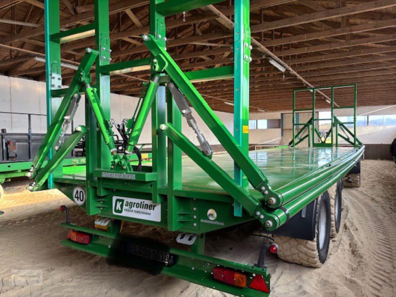 Ballensammelwagen des Typs Kröger PWO 24, Gebrauchtmaschine in Uelsen (Bild 2)