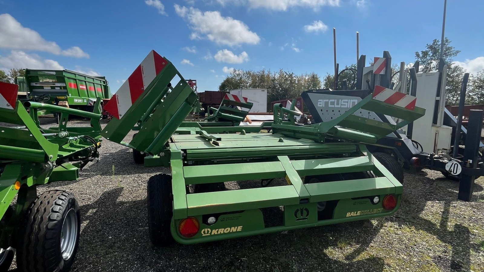 Ballensammelwagen of the type Krone Balecollect 1230 Ballesamlevogn, Gebrauchtmaschine in Horsens (Picture 4)