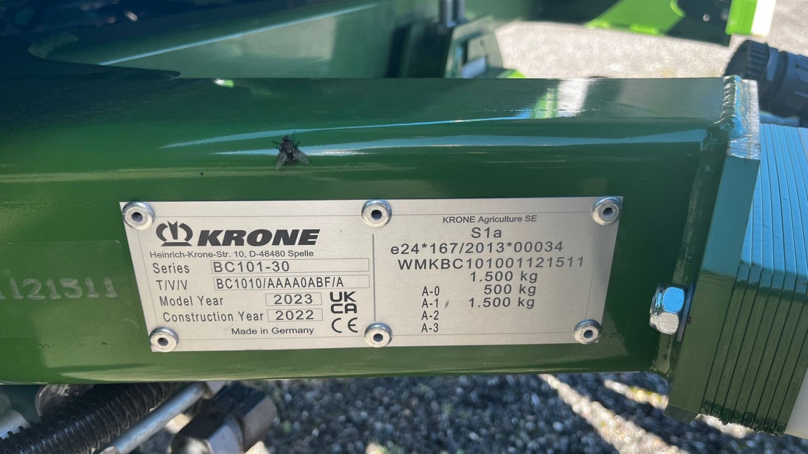 Ballensammelwagen a típus Krone Balecollect, Gebrauchtmaschine ekkor: Horsens (Kép 5)
