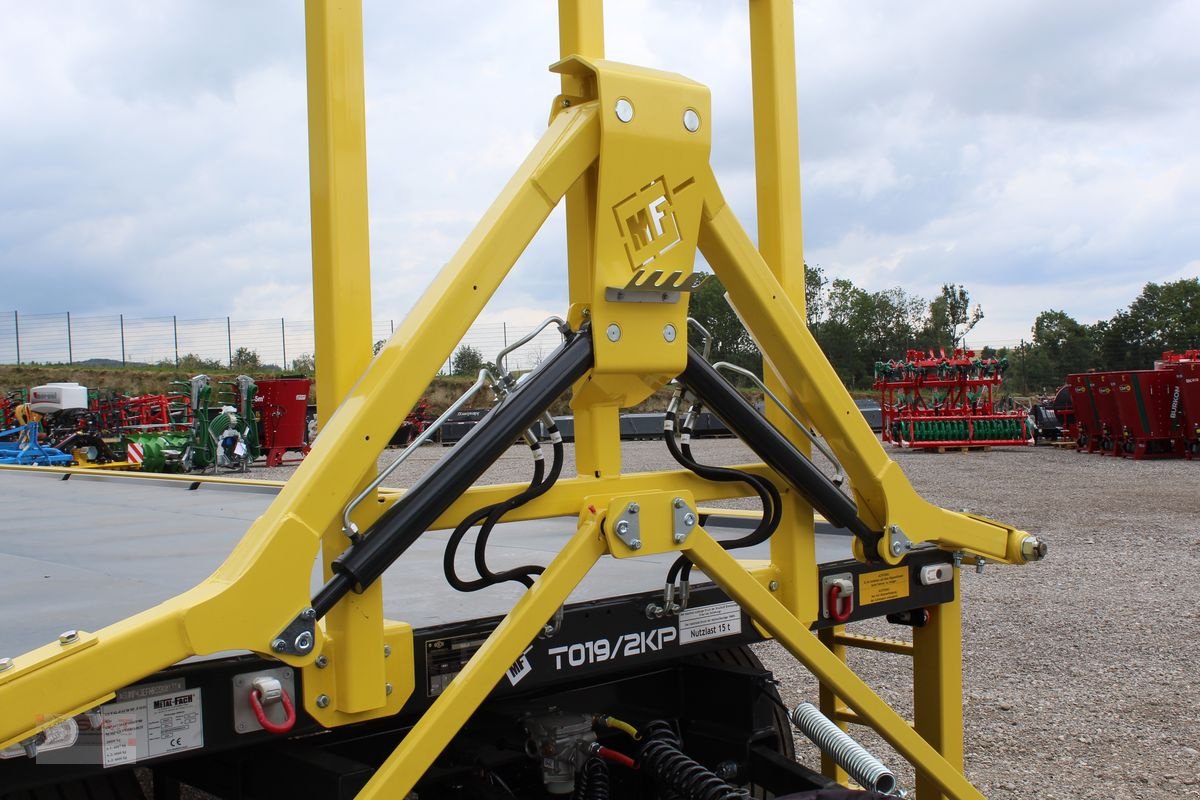 Ballensammelwagen des Typs Metal-Fach T019/2 HYDRO-WALL-20to Gesamtgewicht, Neumaschine in Eberschwang (Bild 10)