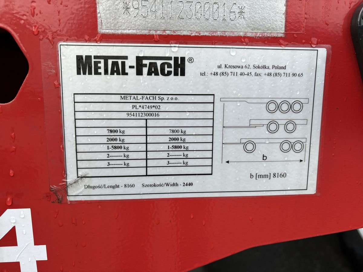 Ballensammelwagen typu Metaltech T954 Mini, Gebrauchtmaschine v Göpfritz (Obrázek 2)