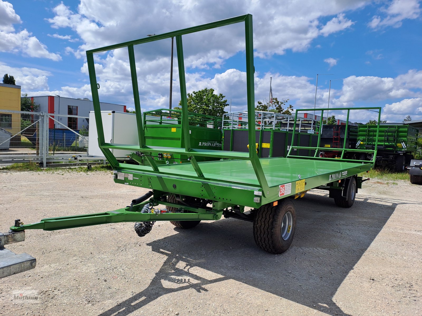 Ballensammelwagen of the type PRONAR T 022 M, Neumaschine in Neumarkt (Picture 3)