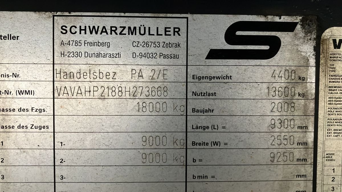 Ballensammelwagen of the type Schwarzmüller 2 Achs Pritsche, Gebrauchtmaschine in Eferding (Picture 6)