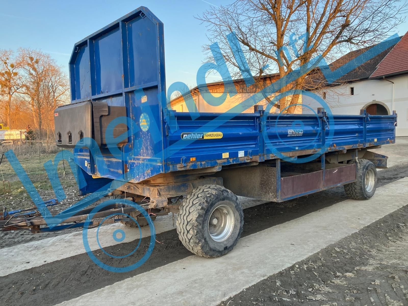 Ballensammelwagen of the type Sonstige Öhler 2 Achs Pritschen Anhänger, Gebrauchtmaschine in Eferding (Picture 10)