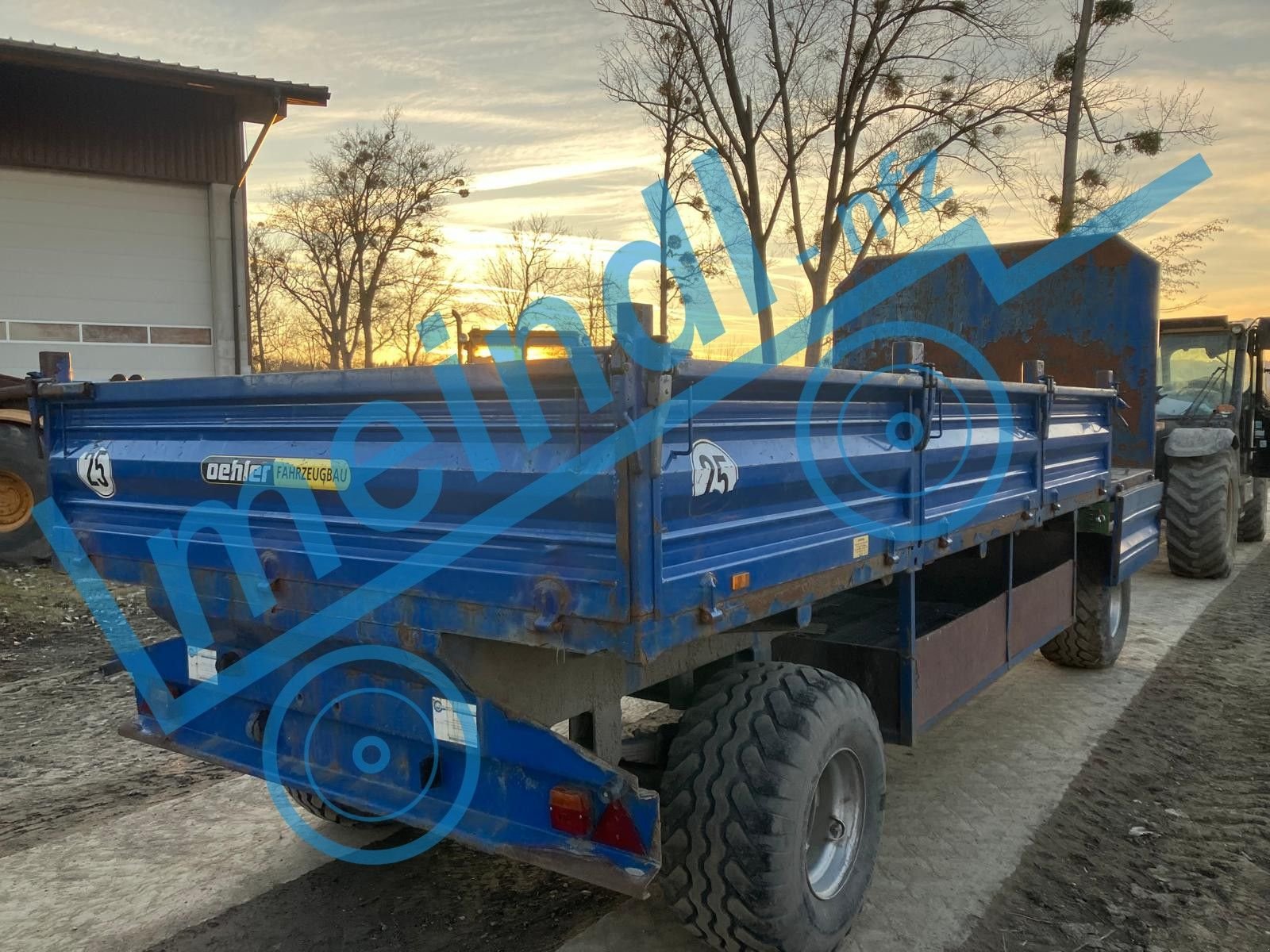 Ballensammelwagen of the type Sonstige Öhler 2 Achs Pritschen Anhänger, Gebrauchtmaschine in Eferding (Picture 8)